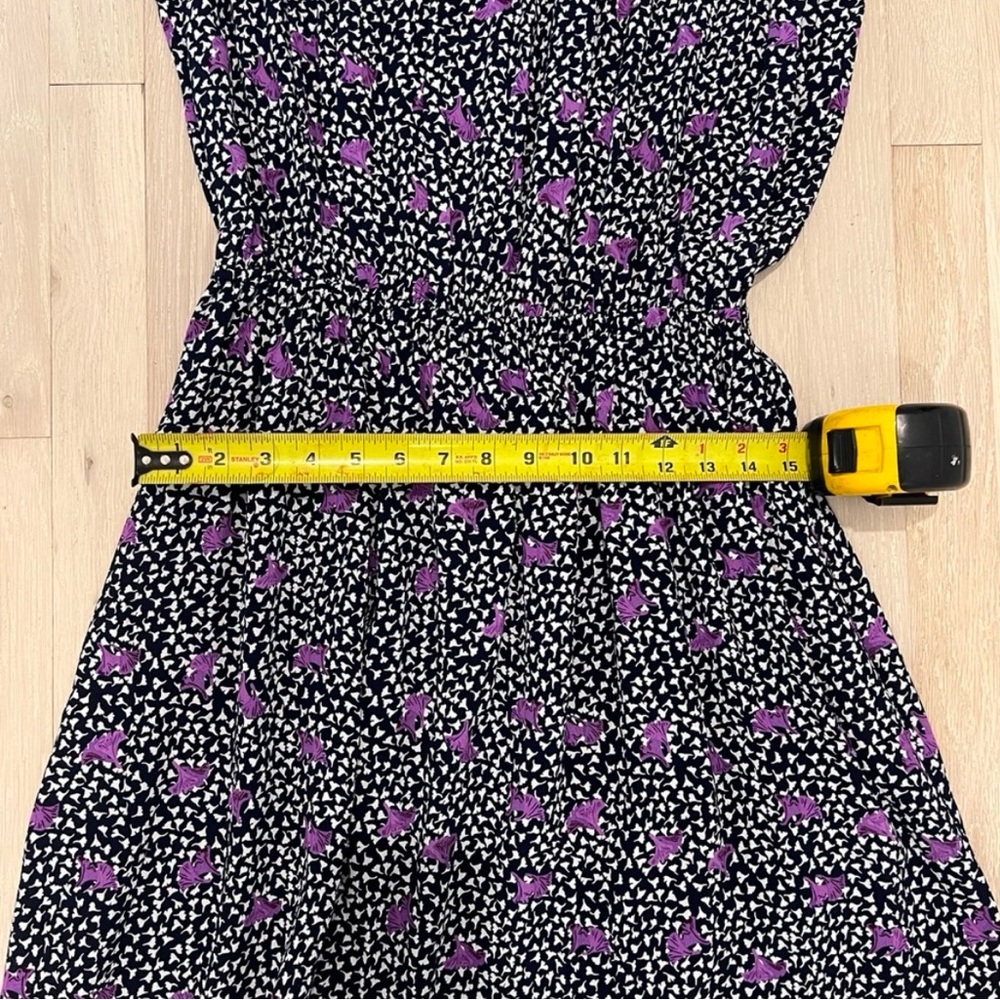 Maje Paris Pansy Crepe Smocked Sleeveless Mini Dress Women's EU 42 US L NWOT - Picture 16 of 16